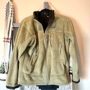 Patagonia Vintage Soft Fleece Exterior Lined Women’s Jacket Size M